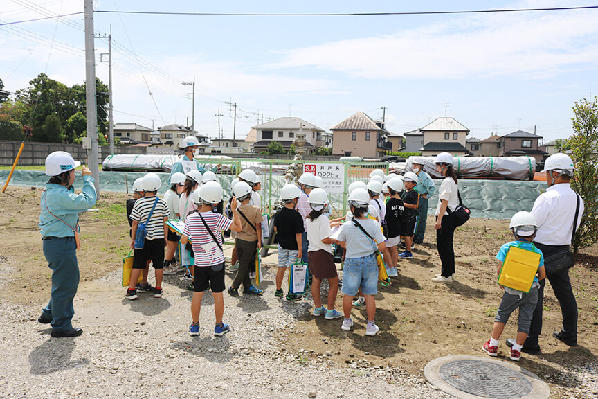 小学生を対象とした工場見学1